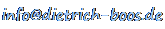 Textfeld: info@dietrich-boos.de